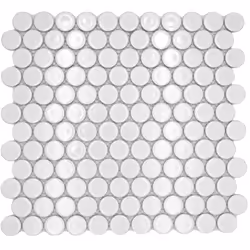 Mosani MOS10-0102GR, Mosaique, Vitrocéramique, Blanc, Intérieure, Rectangle