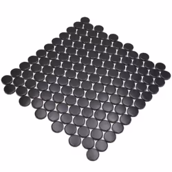 Mosani MOS10-0311GR carreau Mosaique Noir