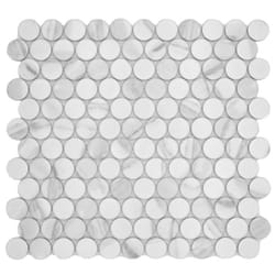 Mosani MOS10-1102GR carreau Mosaique Gris, Blanc
