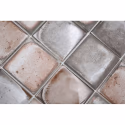 Mosani MOS88-S08 carreau Mosaique Gris, Beige