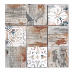 Mosani MOS160-W750, Mosaique, Verre, Beige, Intérieure, Rectangle, 298 mm