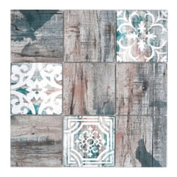 Mosani MOS160-W950 carreau Mosaique Gris, Marron, Vert