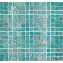 Mosani MOS230-G65, Mosaique, Verre, Vert, Turquoise, Intérieure, Rectangle, 327 mm