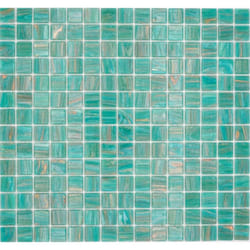 Mosani MOS230-G65 carreau Mosaique Vert, Turquoise