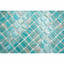 Mosani MOS230-G65 carreau Mosaique Vert, Turquoise