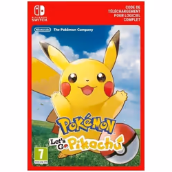 Pokémon: Lets Go Pikachu • Code de téléchargement pour Nintendo Switch