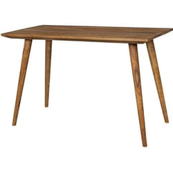 Table de salle à manger en bois massif FINEBUY - Sheesham - Style maison de campagne - 4 places