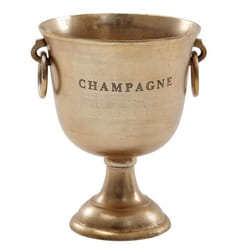 FineBuy Refroidisseur de Champagne 285x375x285 cm Aluminium Seau à Champagne [dor]