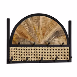 Porte-Manteau - FINEBUY - Marron - 53 x 40 x 75 cm