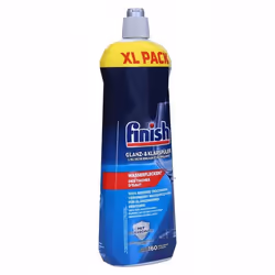 LIQUIDE LAVE-VAISSELLE FINISH 800ML  PRÉVIENT LES DÉPÔTS  ÉLIMINE LES TACHES  PROTÈGE CONTRE LE TERNISSEMENT  PRODUIT DE RINÇ ...
