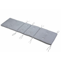 Coussin chaise longue Tami Sun Réspirant Résistant à l'eau Gris Crème 194x55x5cm Gris chiné
