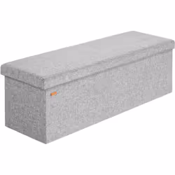 Banc avec espace de rangement 2 en 1 ! La structure du coffre de rangement est robuste et fabriquée en panneaux de fibres MDF ...