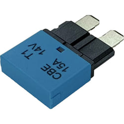 Hansor CBE1-1514 Disjoncteur pour fusible plat standard 15 A bleu 1 pc(s) D334412