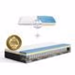 EMMA  Pack Matelas Hybride 90x200 cm + Oreiller  MEILLEUR CHOIX Emma  Mémoire de forme+Ressorts  Dos Apaisé  Confort Optimal