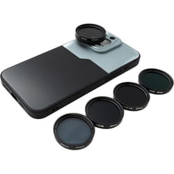 SYSTEM-S Kit de filtres ND - Densité Neutre - 37 mm - avec Housse et Sac - pour iPhone 15 Pro Max