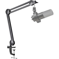 FIFINE Bras de Micro Suspension Supports de Microphone 3/8 vers 5/8 Vis Adaptateur pour Studio Enregistrement Vidéo
