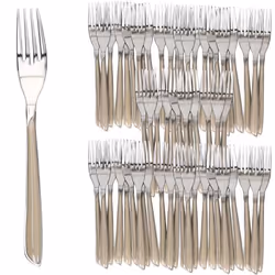 Couverts - RITZENHOFF & BREKER - Set de 60 Fourchettes - Taupe - Acier inoxydable - Lavable au lave-vaisselle