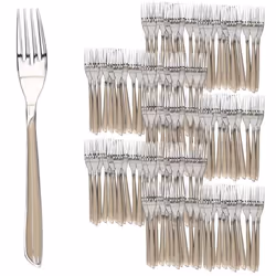 Set de couverts - RITZENHOFF & BREKER - BEAUTY - 120 pièces - Fourchettes taupe - Acier inoxydable 18/0
