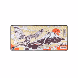 ItemLab Monster in the Sky, Multicolore, Image, Polyester, Caoutchouc, Base antidérapante, Tapis de souris de jeu