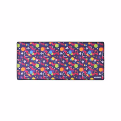 ItemLab Beans, Multicolore, Motif, Polyester, Caoutchouc, Base antidérapante, Tapis de souris de jeu