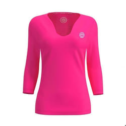 Maillot col V manche 3/4 femme Bidi Badu Crew