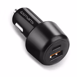 4smarts VoltRoad Ultimate Ordinateur portable, Smartphone, Tablette Noir Allume-cigare Charge rapide Auto