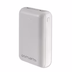 4smarts VoltHub Go2, 10000 mAh, Lithium Polymère (LiPo), Blanc