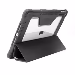 4smarts 458787 étui pour tablette 10.2" Folio porte carte Noir, Transparent