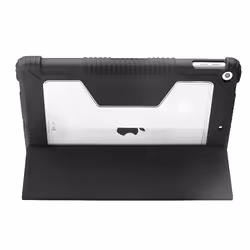 4smarts 458787 étui pour tablette 10.2" Folio porte carte Noir, Transparent