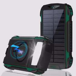 4smarts UltiMag, 20000 mAh, Lithium Polymère (LiPo), Quick Charge 3.0, Recharge sans fil, 20 W, Noir, Vert