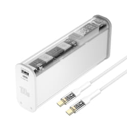 4smarts 540266 banque d'alimentation électrique Lithium Polymère (LiPo) 20000 mAh Blanc