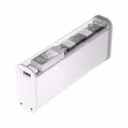4smarts 540266 banque d'alimentation électrique Lithium Polymère (LiPo) 20000 mAh Blanc