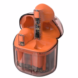 4smarts 540285, True Wireless Stereo (TWS), Appels/Musique/Sport/Au quotidien, 20 - 20000 Hz, 50 g, Casque, Orange