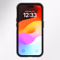 4smarts Defend Case 17 cm (6.7") Noir