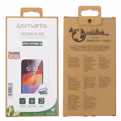 4smarts 540595 écran et protection arrière de téléphones portables Protection d'écran transparent Apple 1 pièce(s)