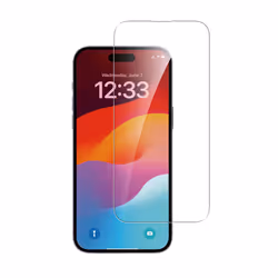 4smarts 540596, Apple, iPhone 15 Pro Max, Pare-balles, Résistant aux rayures, Transparent, 1 pièce(s)