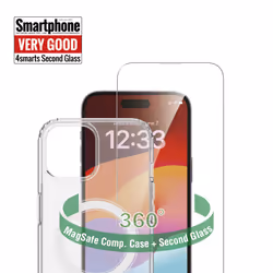 4smarts 540603, Coque, Apple, iPhone 15, 15,5 cm (6.1"), Transparent