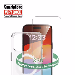4smarts 540604, Coque, Apple, iPhone 15 Pro, 15,5 cm (6.1"), Transparent