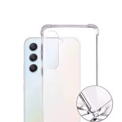 4smarts 541027, Housse, Samsung, Galaxy A55, 16,8 cm (6.6"), Transparent