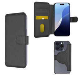 4smarts 541127 coque de protection pour téléphones portables Folio porte carte Noir