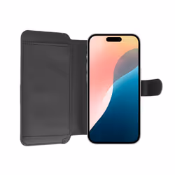 4smarts 541129 coque de protection pour téléphones portables Folio porte carte Noir