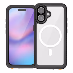 4smarts Hülle coque de protection pour téléphones portables 16 cm (6.3") Housse Noir, Transparent - Vue supplémentaire 2