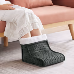 Arebos Chauffe-pieds électrique - anthracite, TÜV, 1 pièce(s)