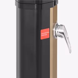 Arebos Douche solaire 35L noir doré