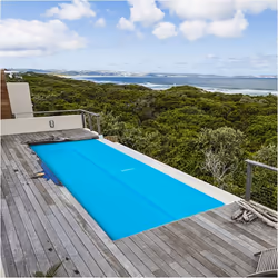 Arebos Piscine bâche solaire rectangulaire 4,5 x 2,2 m