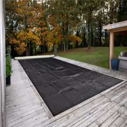 Arebos Piscine bâche solaire rectangulaire 2,6m x 1,6m