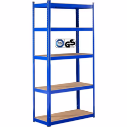 [DIMENSIONS] 180 x 90 x 40 cm (HxLxP) | charge admissible 875 kg | système d'emboîtement sans outils | plateaux en MDF épais  ...