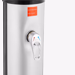 Arebos Douche solaire 40 L avec thermomètre, douchette à main & élément de sol