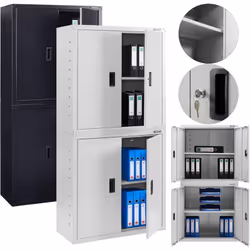 [ARRANGEMENT SOIGNÉ] Notre armoire de rangement fonctionnelle et verrouillable rendra votre entreprise, garage, sous-sol, bur ...