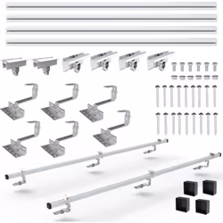 Description générale Le kit de montage sur toit NuaSol est conçu pour installer facilement deux panneaux solaires sur le toit ...